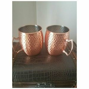 Stainless steel mule mug